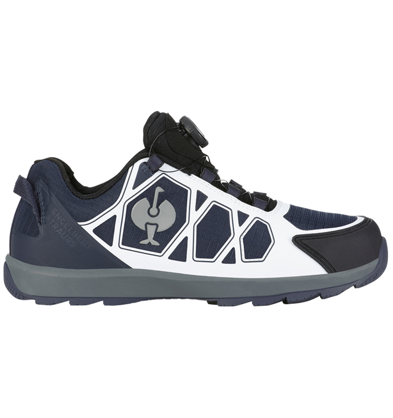 Safety Trainers: S1 Safety shoes e.s. Baham II low + navy/black 2