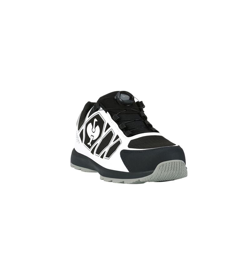Safety Trainers: S1 Safety shoes e.s. Baham II low + black/white 4