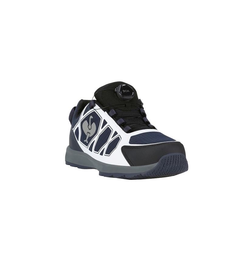 Safety Trainers: S1 Safety shoes e.s. Baham II low + navy/black 3