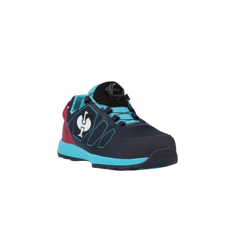 Safety Trainers: S1 Safety shoes e.s. Baham II low + deepblue/nice blue 3