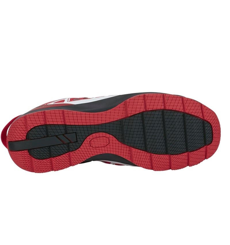 Safety Trainers: S1 Safety shoes e.s. Baham II low + red/black 5