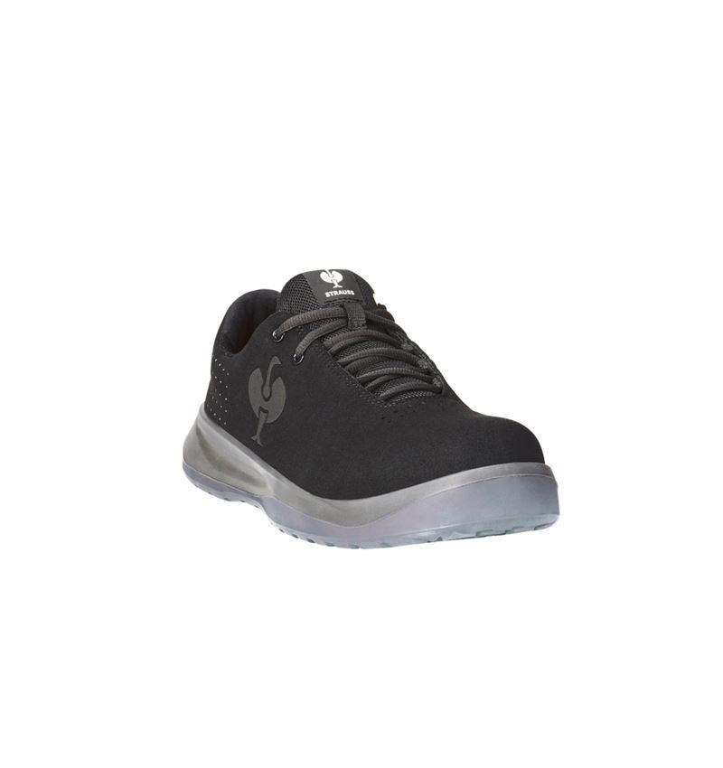 Safety Trainers: S1P Safety shoes e.s. Banco low + black/anthracite 2