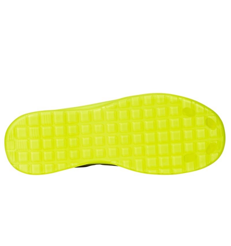 Safety Trainers: S1P Safety shoes e.s. Banco low + pearlgrey/high-vis yellow 4
