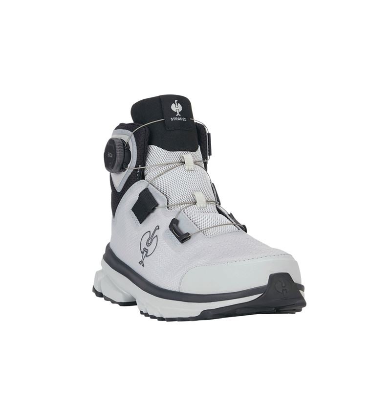 Footwear: S1 Safety boots e.s. Triest mid + silver 5