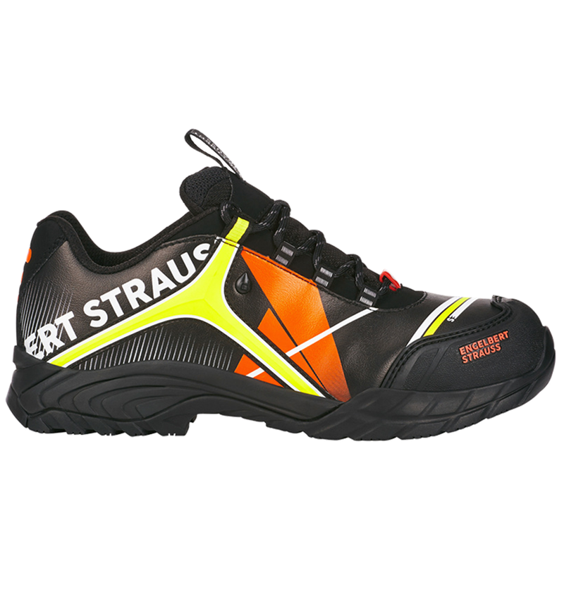 Roofer / Crafts_Footwear: e.s. S3 Safety shoes Turais + black/high-vis orange/high-vis yellow 2