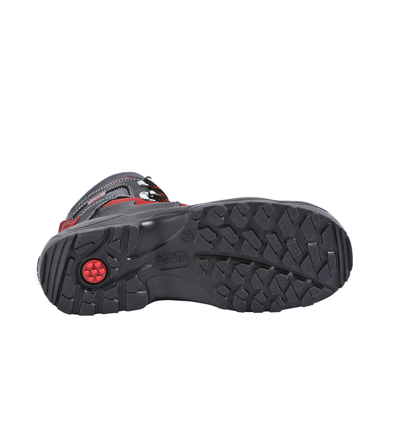 Roofer / Crafts_Footwear: S3 Winter safety boots Lech + black/anthracite/red 2