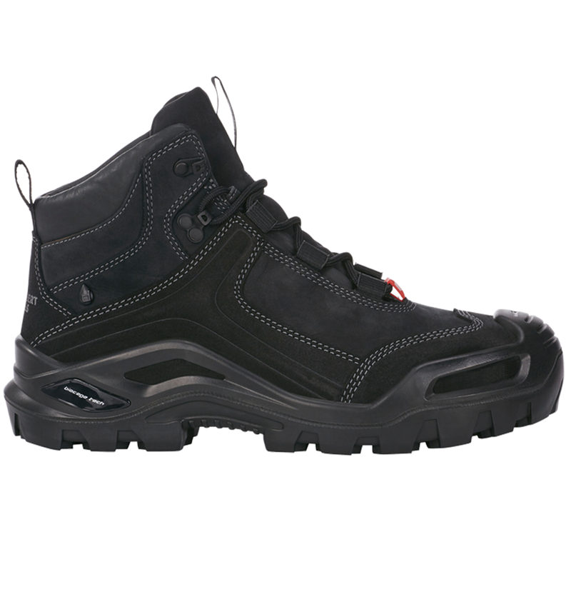 Safety Trainers: e.s. S3 Safety boots Nembus mid + black 2