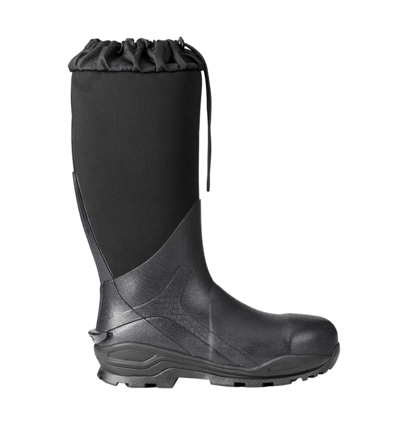 e.s. S5 Neoprene safety boots Kore x-high graphite/black | Strauss
