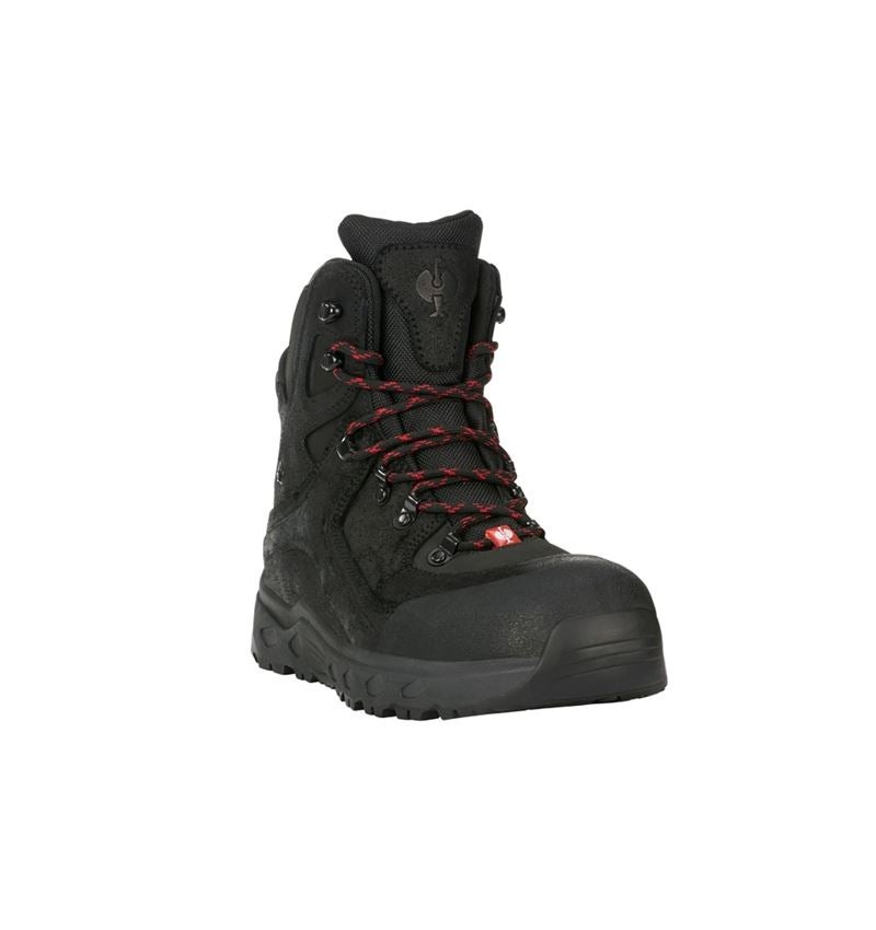 S3: S7S Safety boots e.s. Siom-x12 mid + black 3