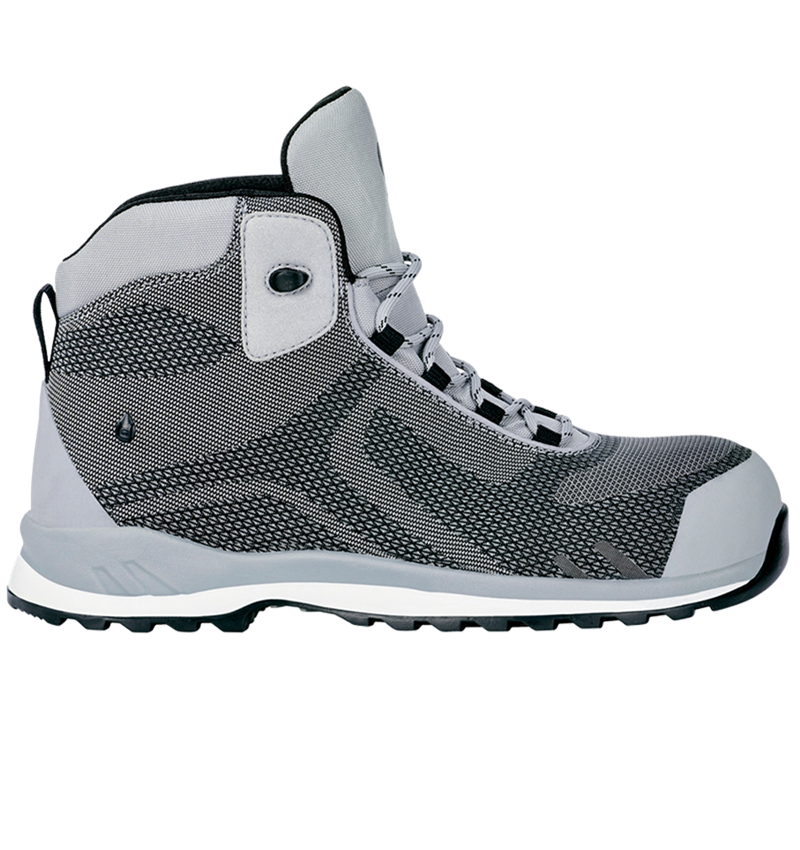 S3: e.s. S3 Safety boots Zardik mid + white/platinum 1