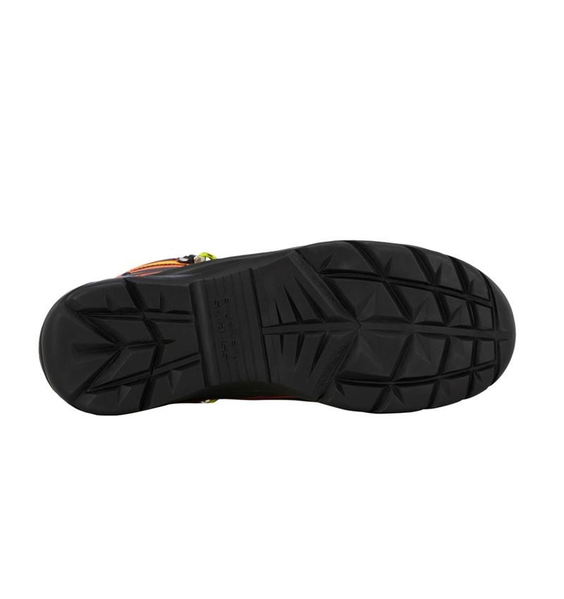 S3: e.s. S3 Safety shoes Kajam + black/high-vis orange/high-vis yellow 2