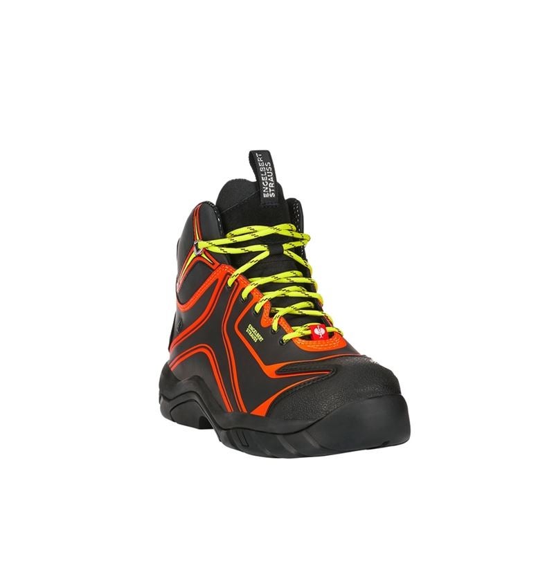 S3: e.s. S3 Safety shoes Kajam + black/high-vis orange/high-vis yellow 3