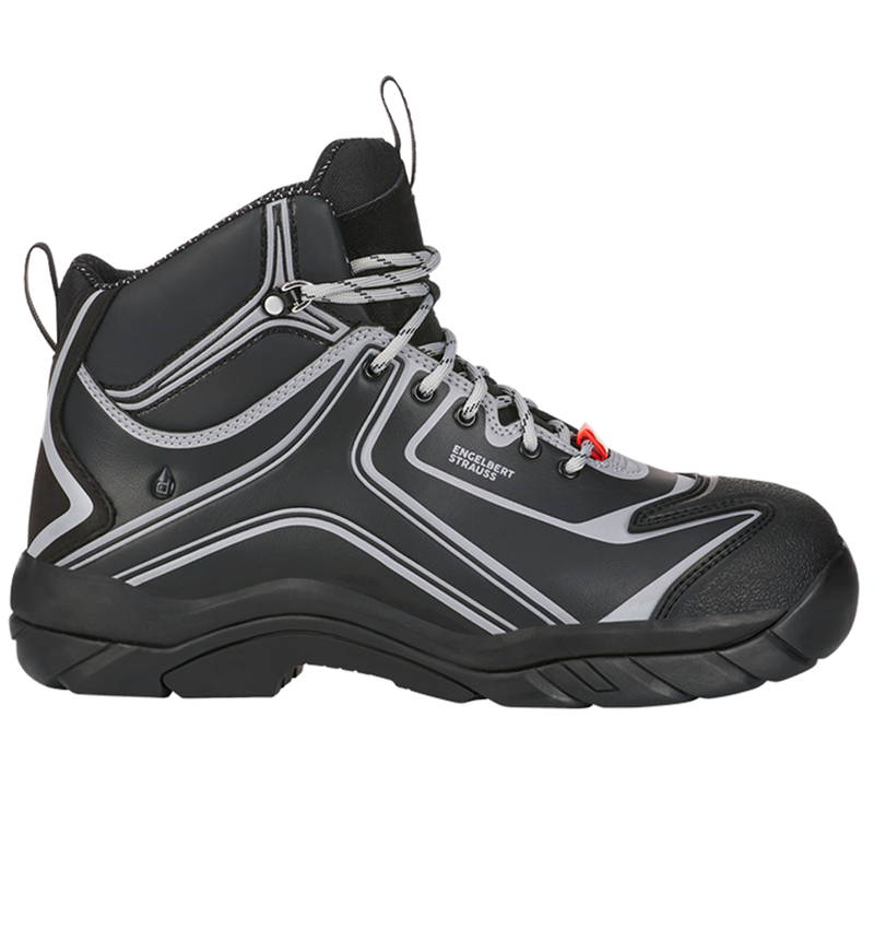 Safety Trainers: e.s. S3 Safety shoes Kajam + black/platinum 2