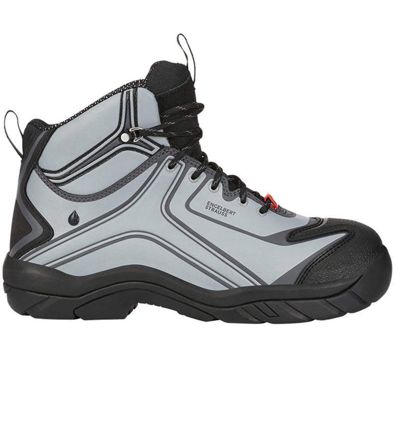 Safety Trainers: e.s. S3 Safety shoes Kajam + platinum/anthracite/black 2