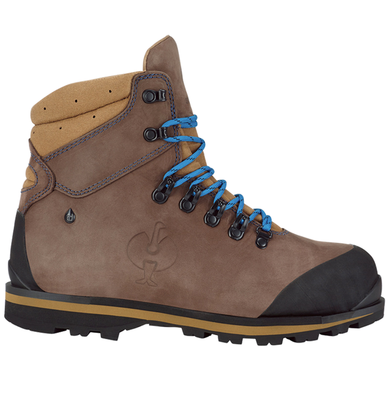 S3: S7L Safety boots e.s. Alrakis II mid + bark/walnut/atoll 3