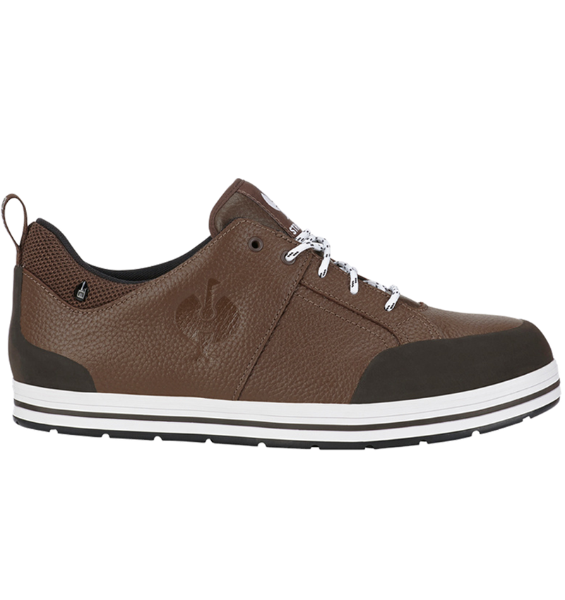 Safety Trainers: S3 Safety shoes e.s. Spes II low + chestnut 1