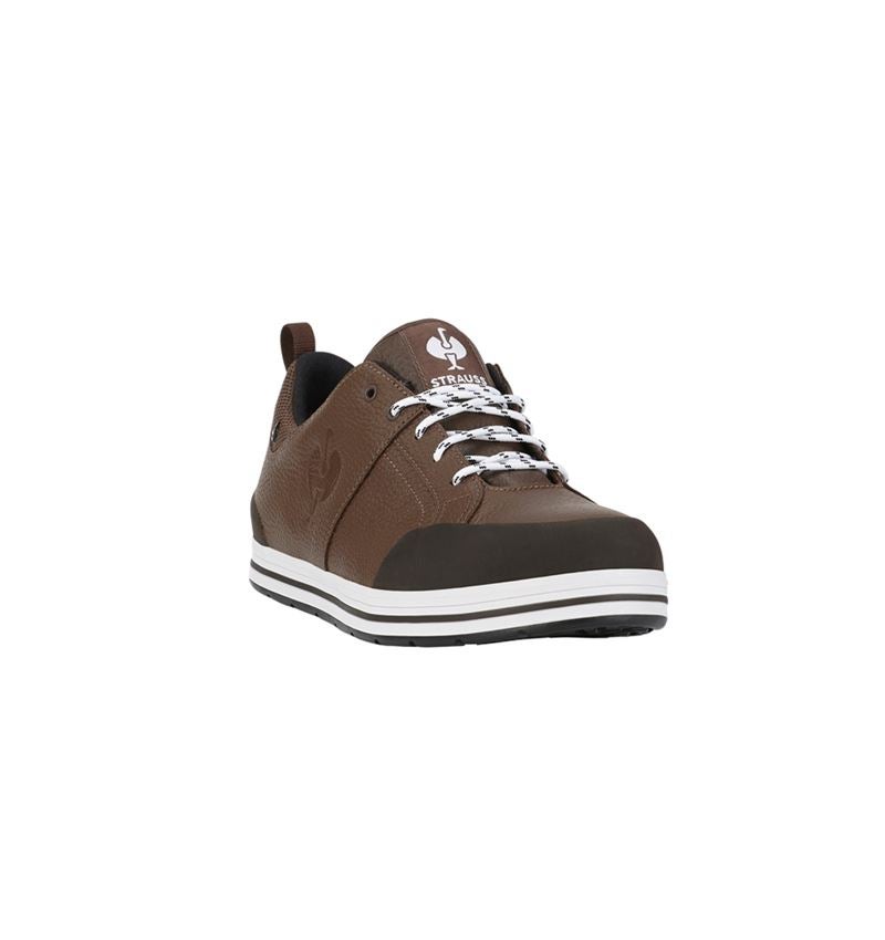 Safety Trainers: S3 Safety shoes e.s. Spes II low + chestnut 2