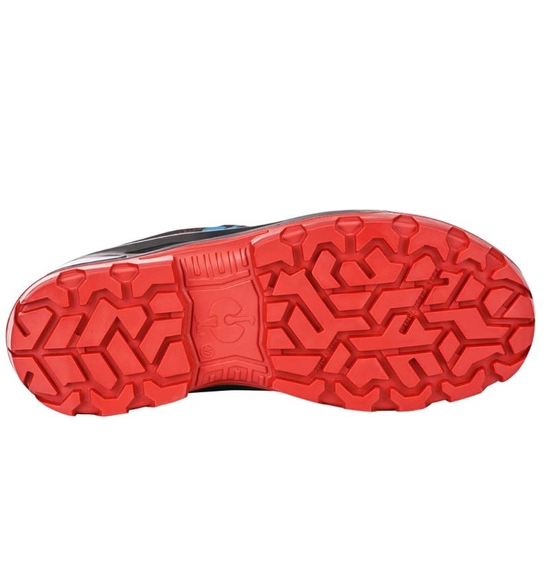 S3: S3 Safety shoes e.s. Kastra II low + black/fiery red/gentianblue 3