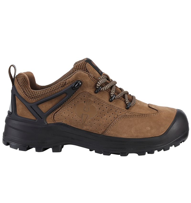 Safety Trainers: S3 Safety boots e.s. Kasanka low + brown 1
