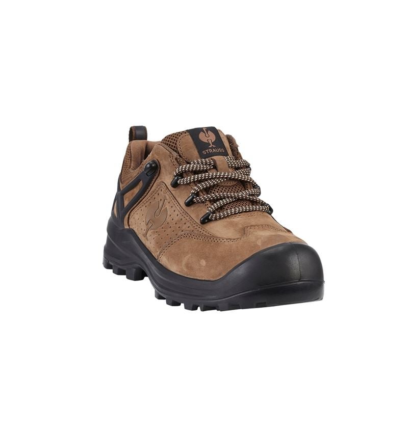 Safety Trainers: S3 Safety boots e.s. Kasanka low + brown 2