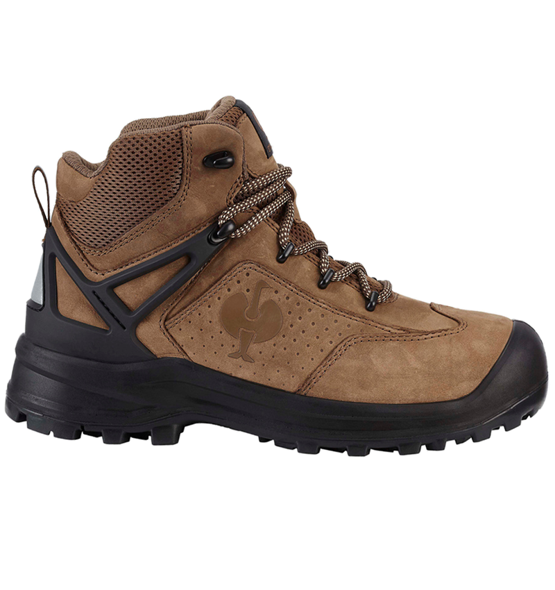 S3 Safety boots e.s. Kasanka mid brown | Strauss