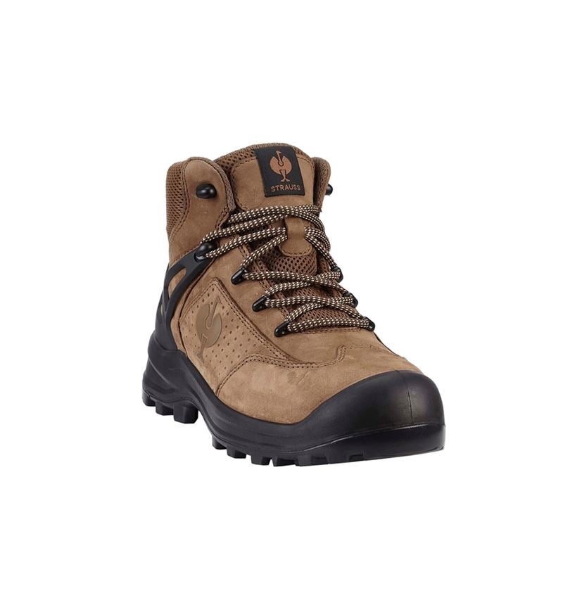 S3: S3 Safety boots e.s. Kasanka mid + brown 2