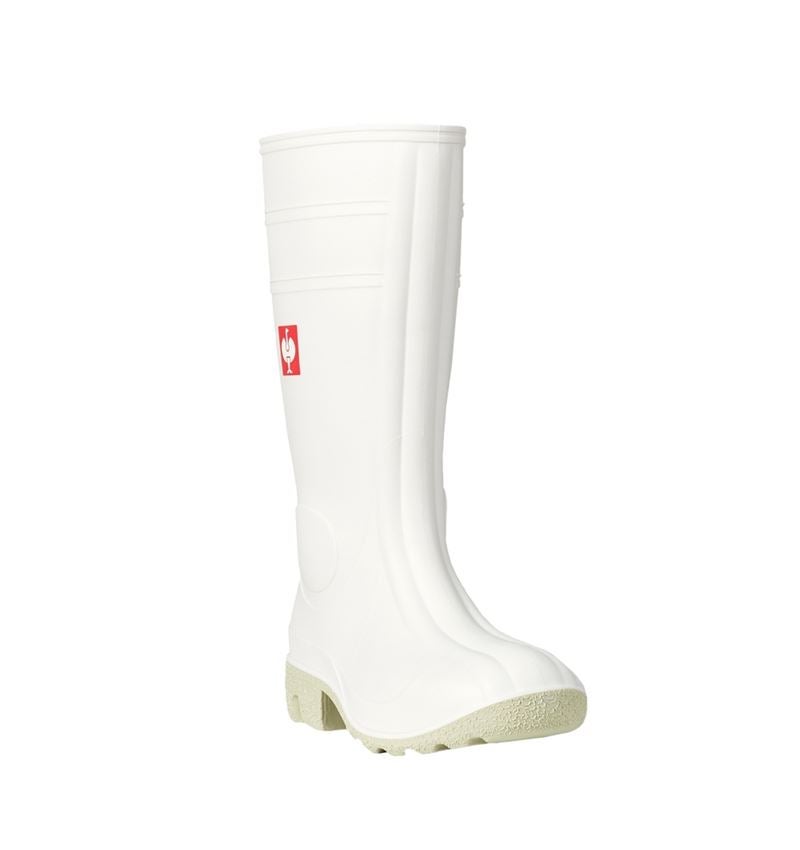 Hospitality / Catering: S4 Safety boots + white 2