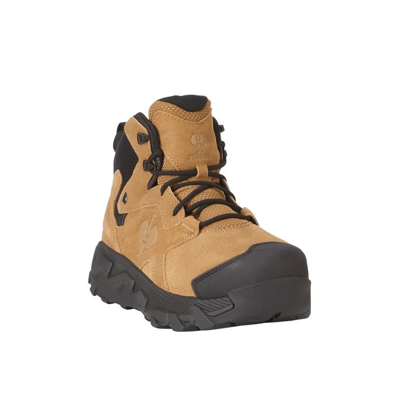 Footwear: S7S Safety boots e.s. Turin mid + almondbrown 4