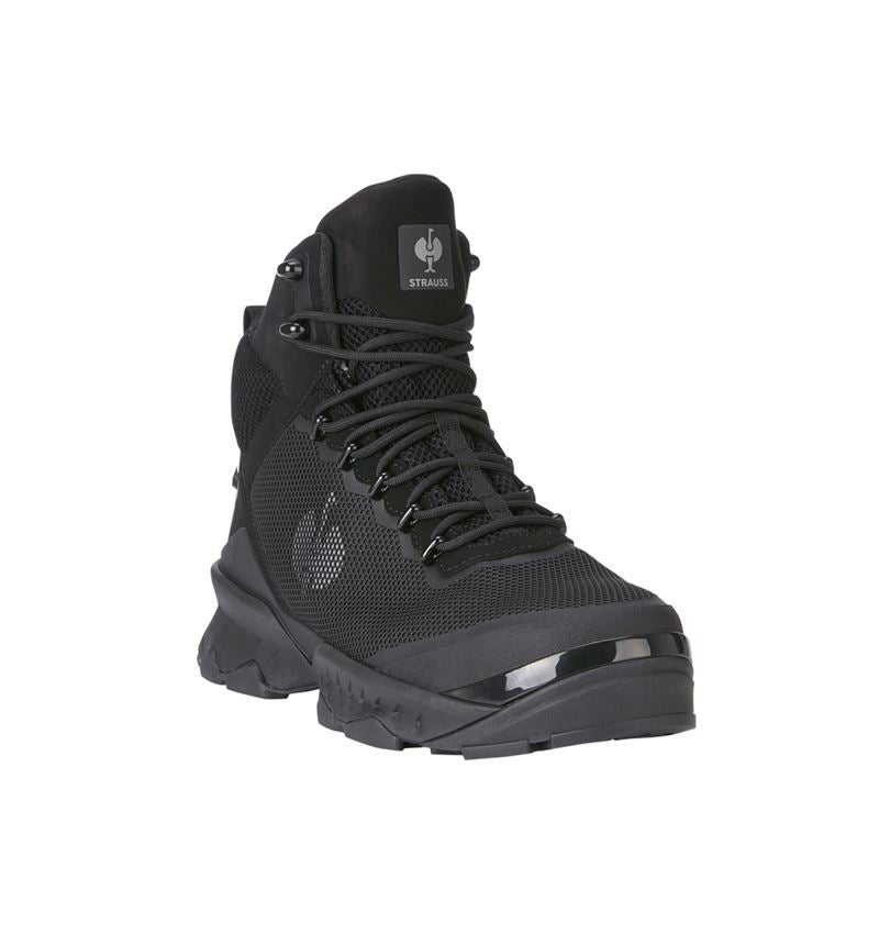 Footwear: S7S Safety boots e.s. Bozen mid + black 4