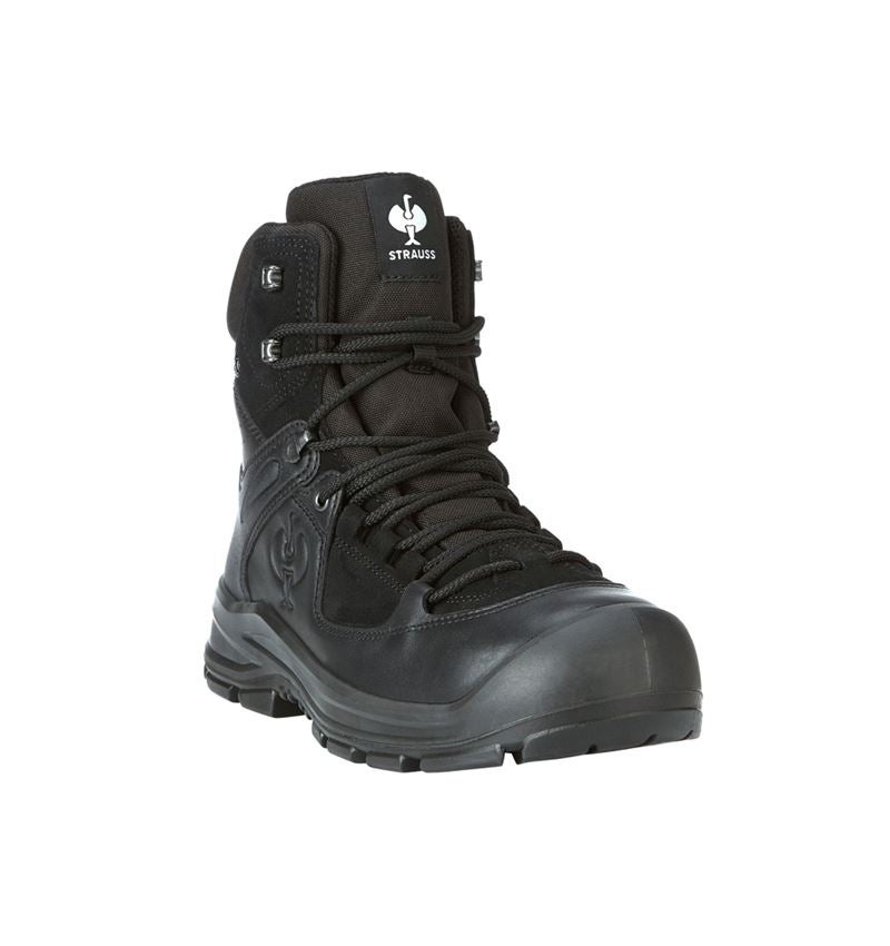 Footwear: S7 Safety boots e.s. Passau mid + black 5