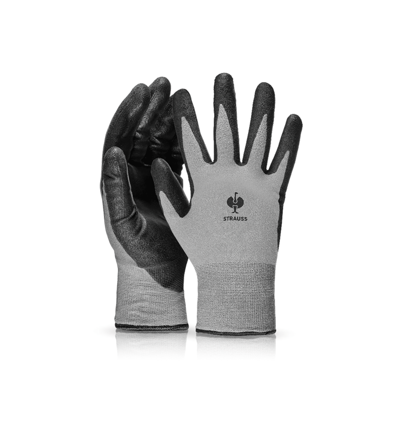 Coated: PU winter gloves Comfort