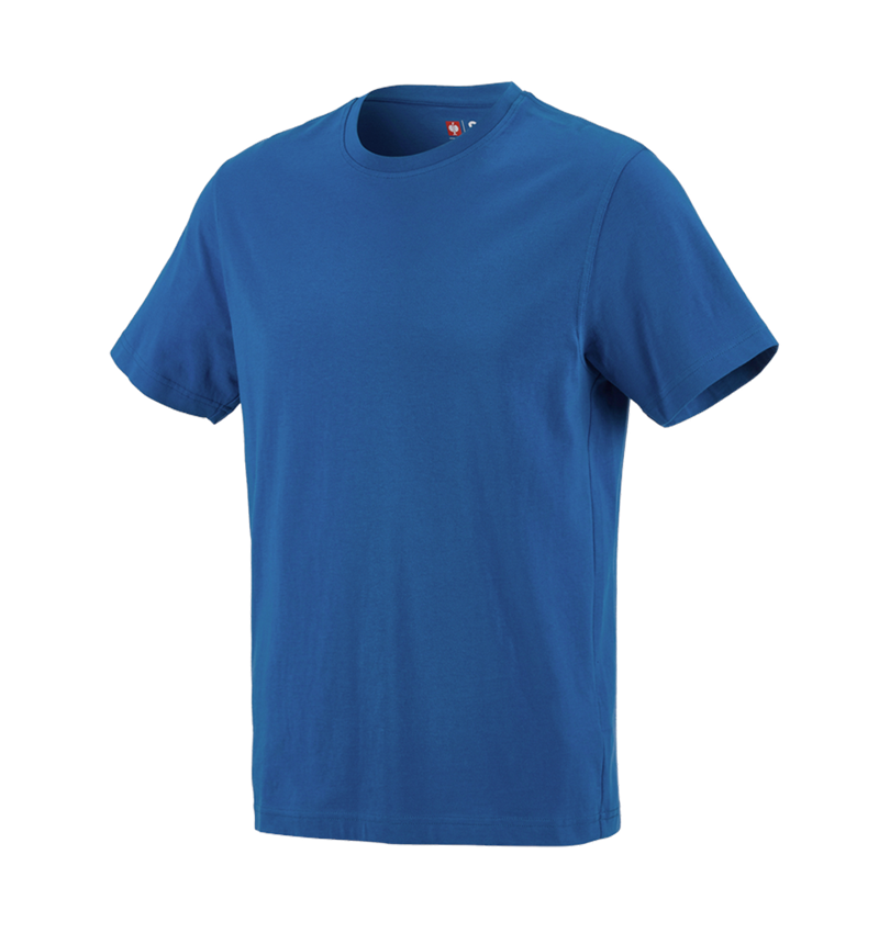 Plumbers / Installers: e.s. T-shirt cotton + gentianblue 2