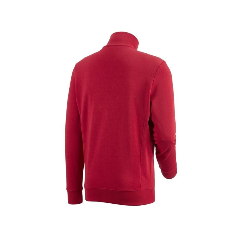 Plumbers / Installers: e.s. Sweat jacket poly cotton + red 3