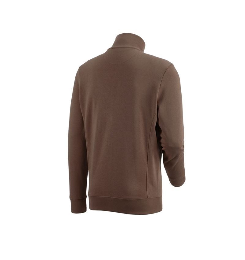 Plumbers / Installers: e.s. Sweat jacket poly cotton + hazelnut 2