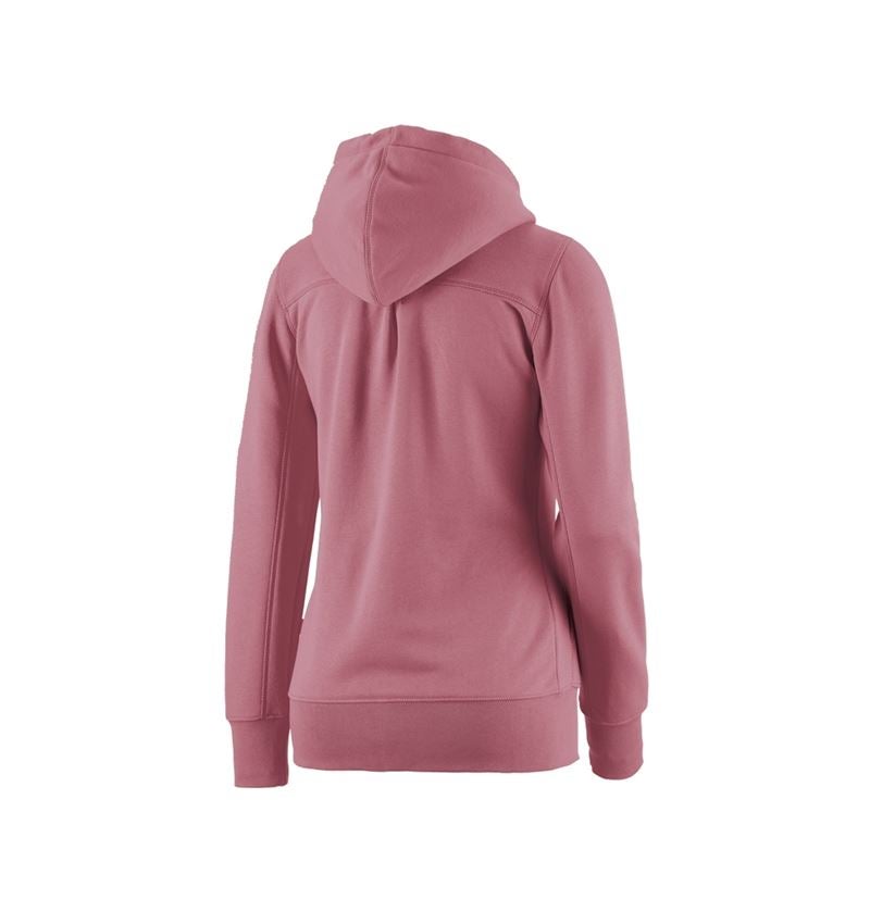 Shirts, Pullover & more: e.s. Hoody sweatjacket poly cotton, ladies' + antiquepink 2