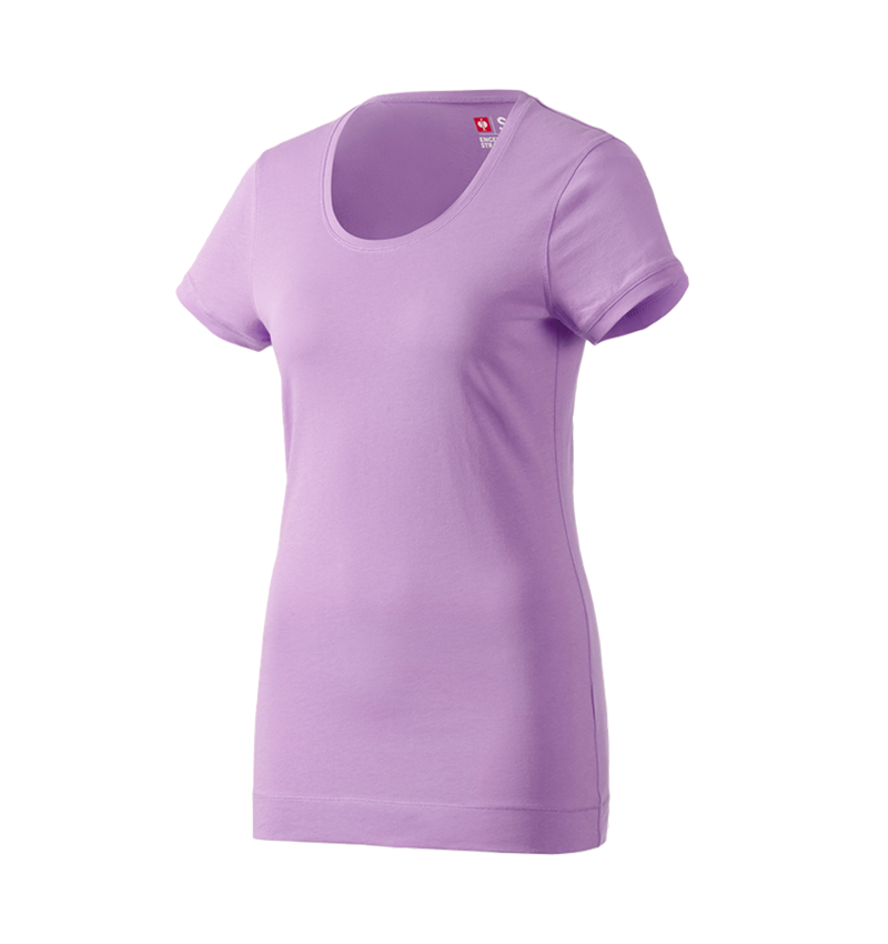 Shirts, Pullover & more: e.s. Long shirt cotton, ladies' + lavender 1