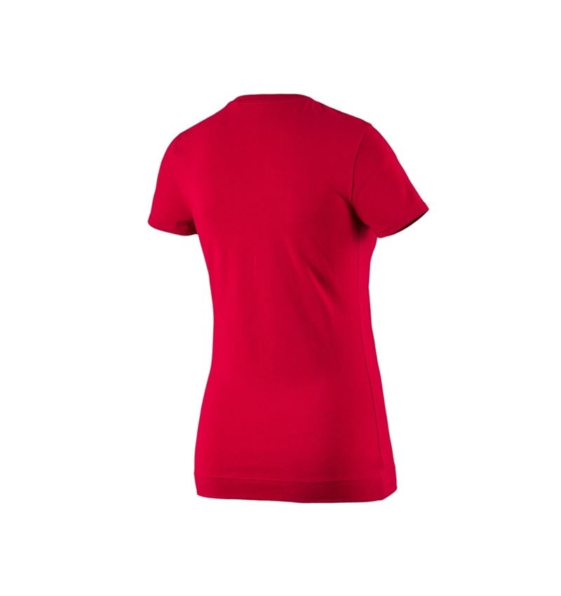 Topics: e.s. T-shirt cotton stretch, ladies' + fiery red 3