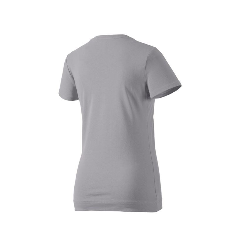Topics: e.s. T-shirt cotton stretch, ladies' + platinum 3