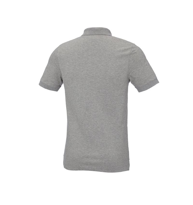 Joiners / Carpenters: e.s. Pique-Polo cotton stretch, slim fit + grey melange 3