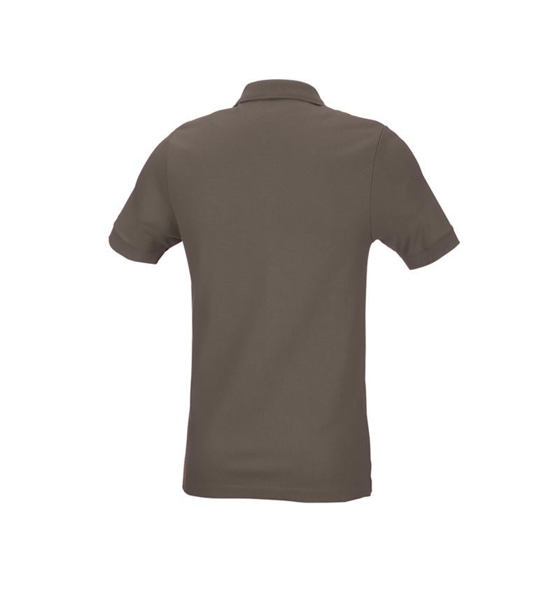 Plumbers / Installers: e.s. Pique-Polo cotton stretch, slim fit + stone 3