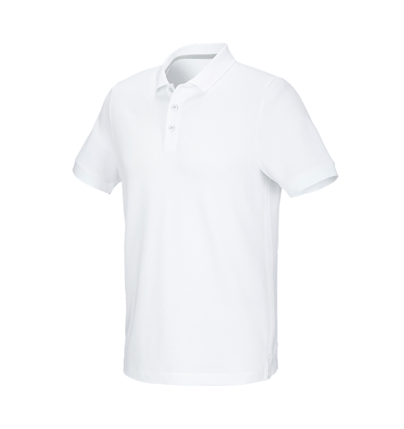 Joiners / Carpenters: e.s. Pique-Polo cotton stretch + white 3