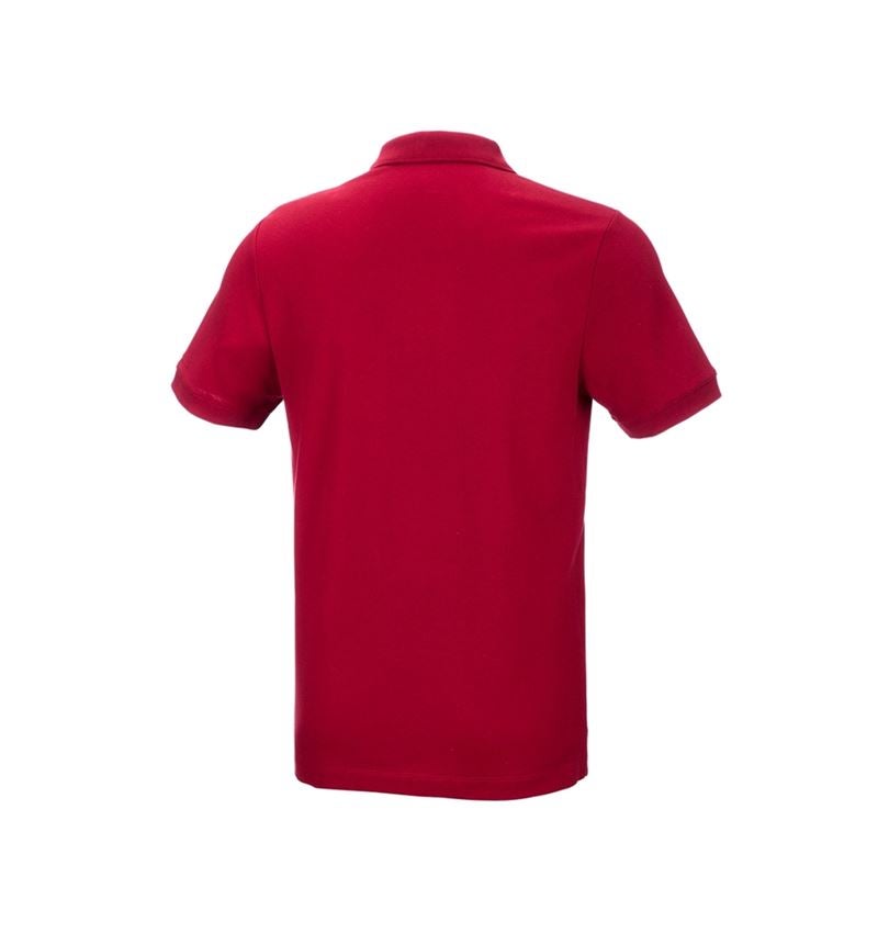 Plumbers / Installers: e.s. Pique-Polo cotton stretch + fiery red 4