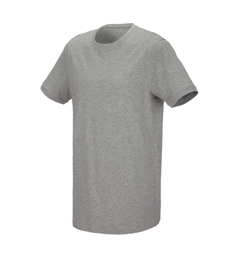 Plumbers / Installers: e.s. T-shirt cotton stretch, long fit + grey melange 2