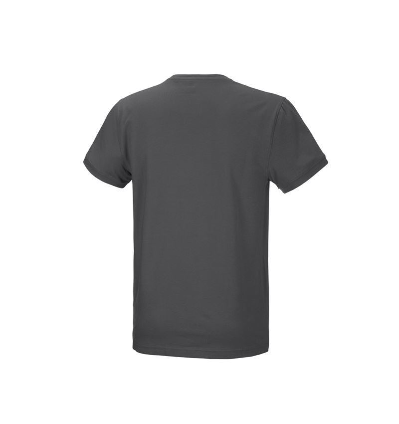 Topics: e.s. T-shirt cotton stretch + anthracite 4