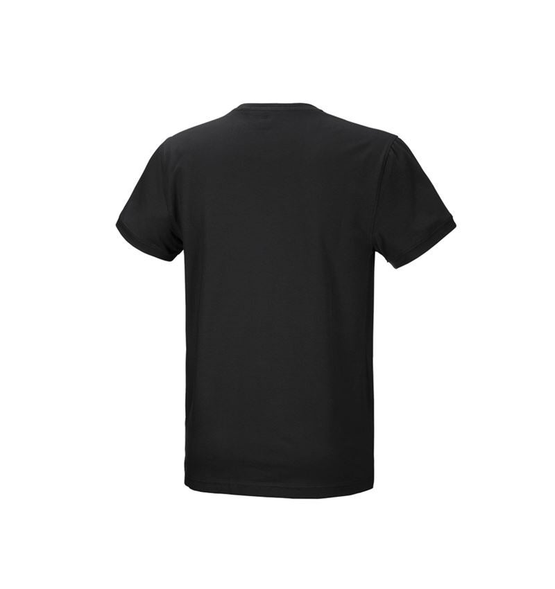 Gardening / Forestry / Farming: e.s. T-shirt cotton stretch + black 4