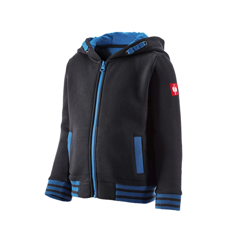 Shirts, Pullover & more: Hoody sweatjacket e.s.motion 2020, children's + graphite/gentianblue 1