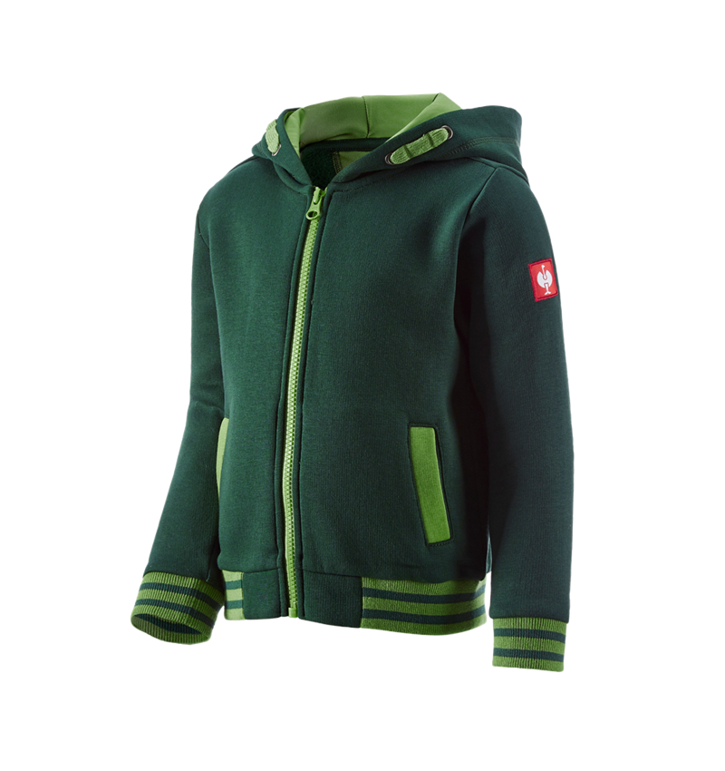 Shirts, Pullover & more: Hoody sweatjacket e.s.motion 2020, children's + green/seagreen 2
