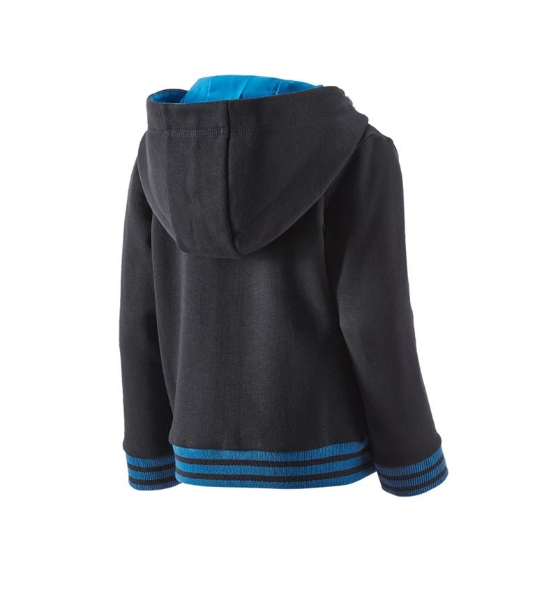 Shirts, Pullover & more: Hoody sweatjacket e.s.motion 2020, children's + graphite/gentianblue 2