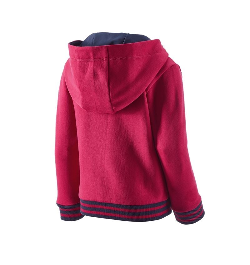 Shirts, Pullover & more: Hoody sweatjacket e.s.motion 2020, children's + berry/navy 3