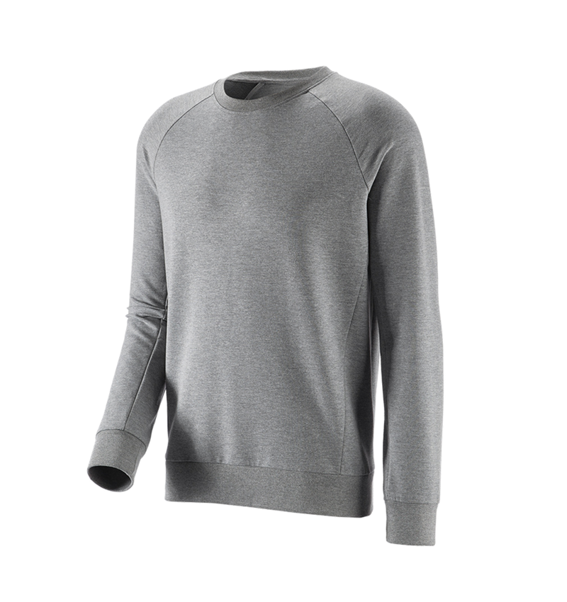 Topics: e.s. Sweatshirt cotton stretch + grey melange 2